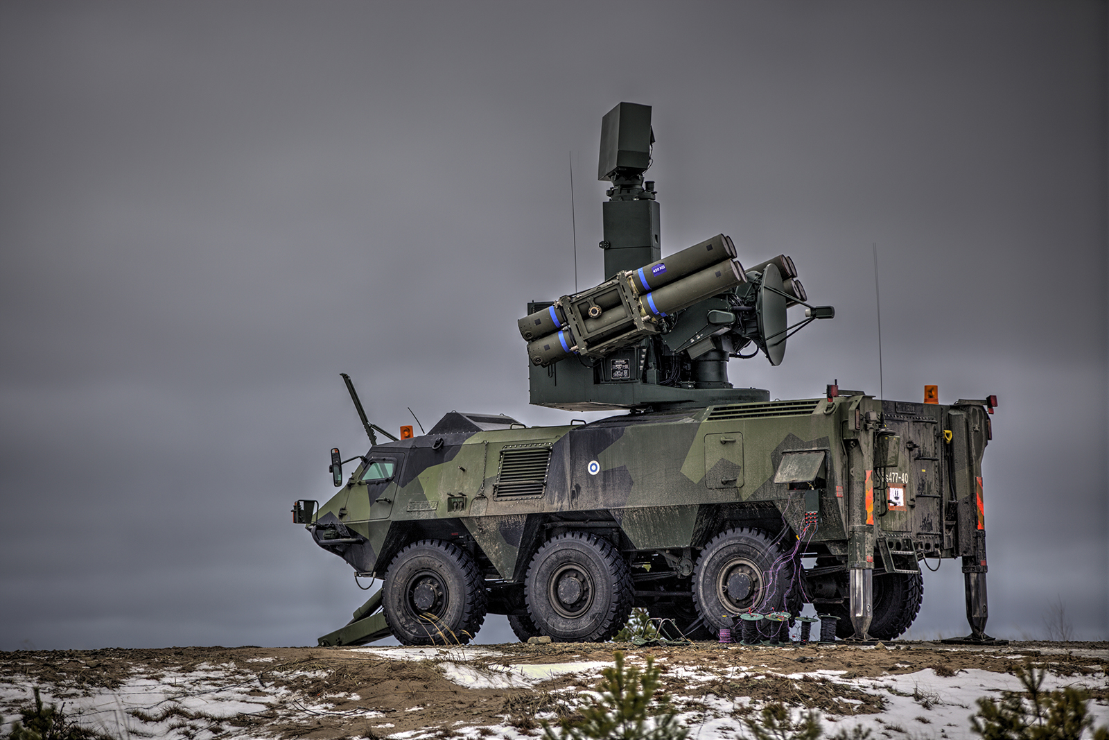 Crotale short-range air-defense system