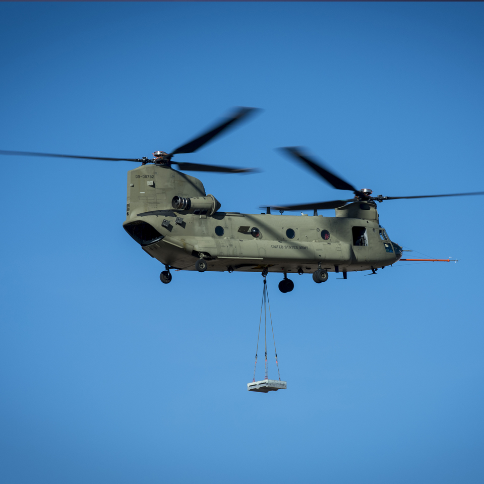 CH-47F Block II Chinook helicopter