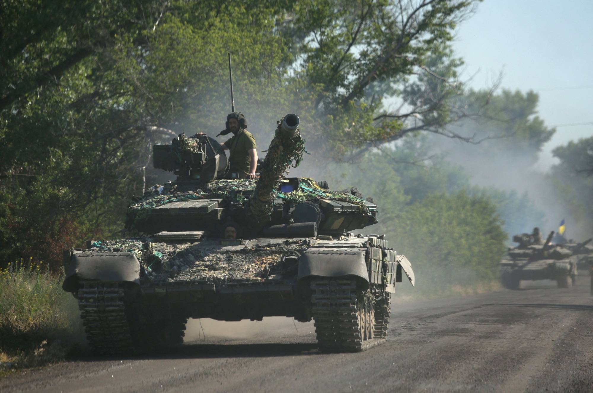Ukrainian troops