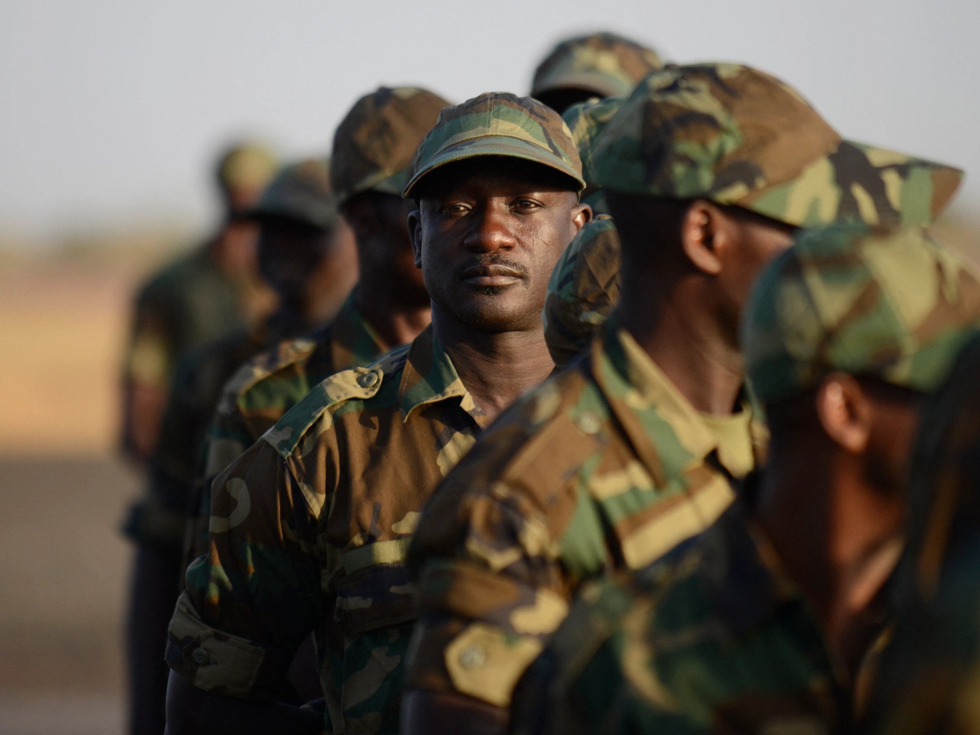 Togolese soldiers