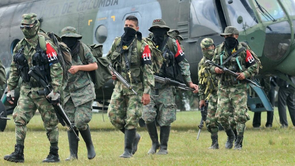 ELN members arrive in Cali
