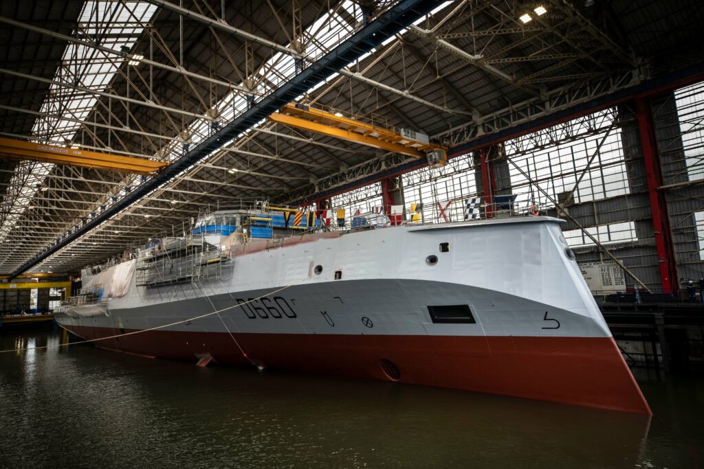 French FDI frigate "Amiral Ronarc’h"