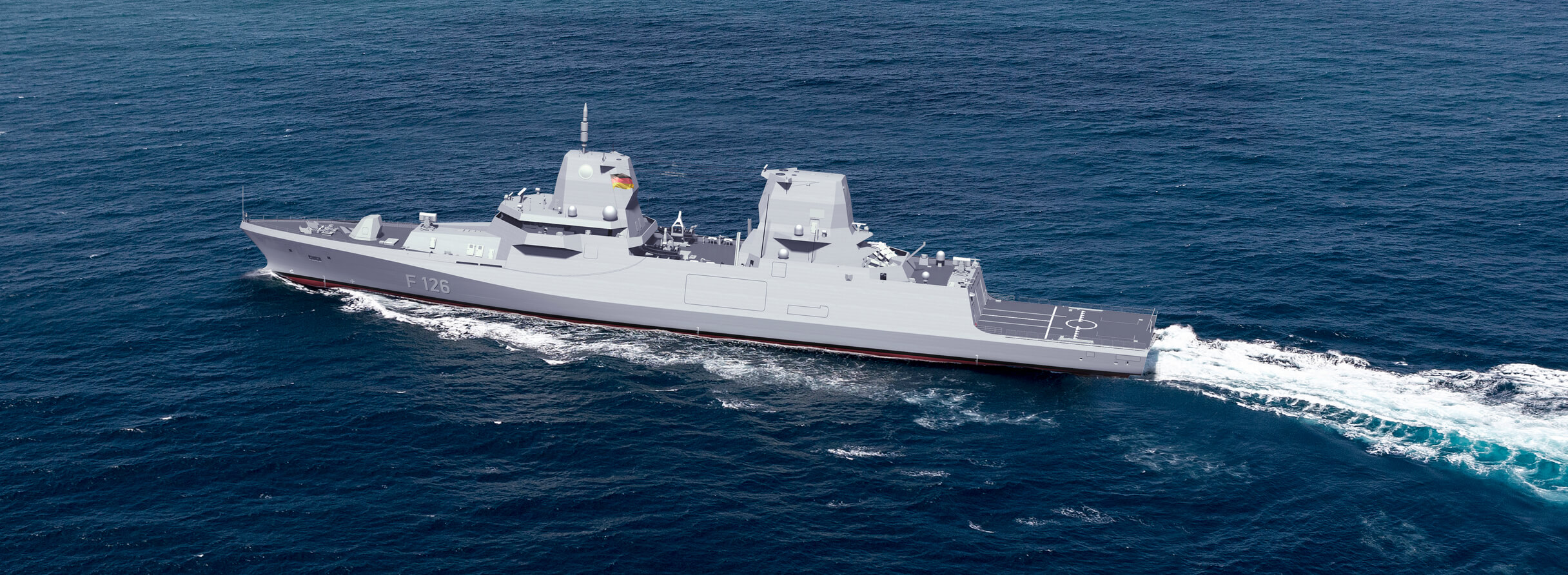German Navy's future F126 frigate