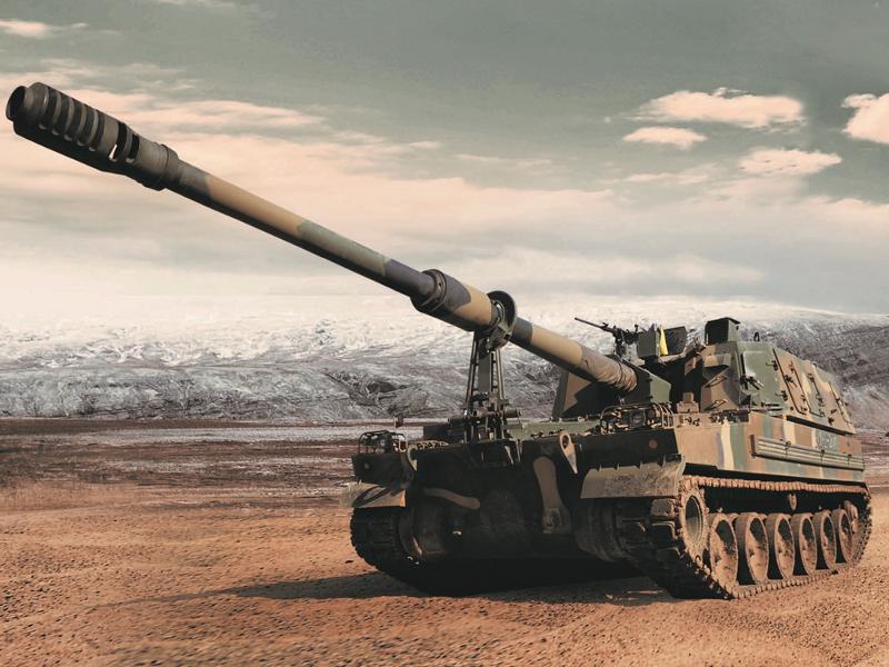 K-9 self-propelled howitzer