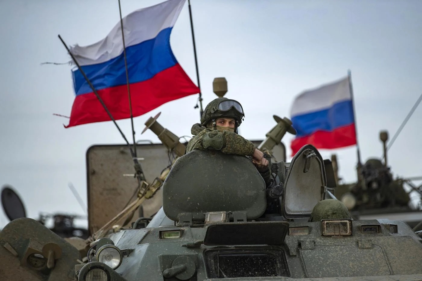 Russian troops