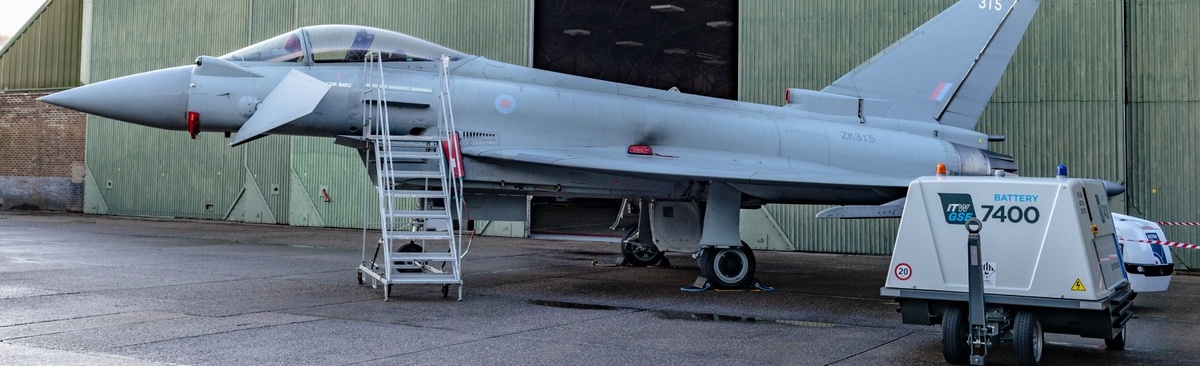BAE Systems electric battery ground power unit: