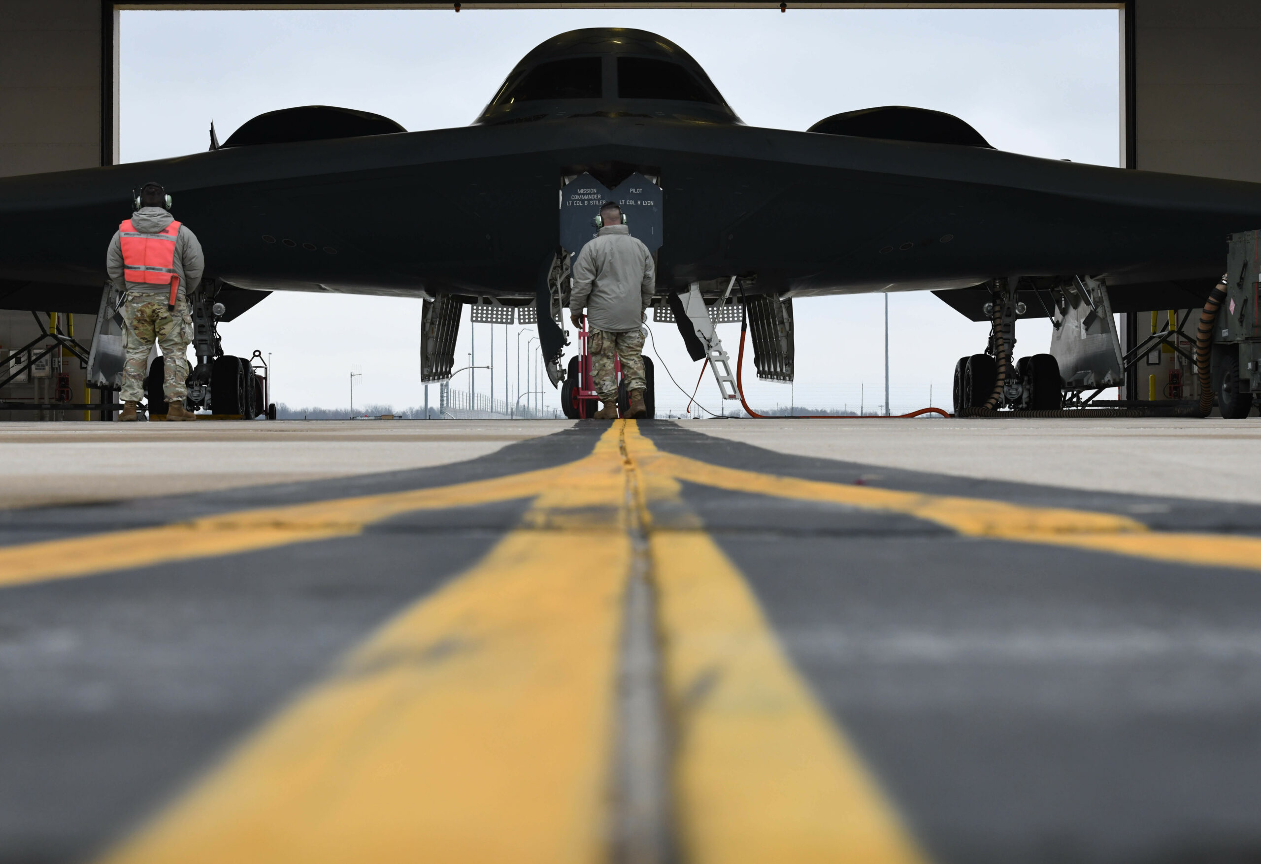 B-2 Spirit stealth bomber maintenance