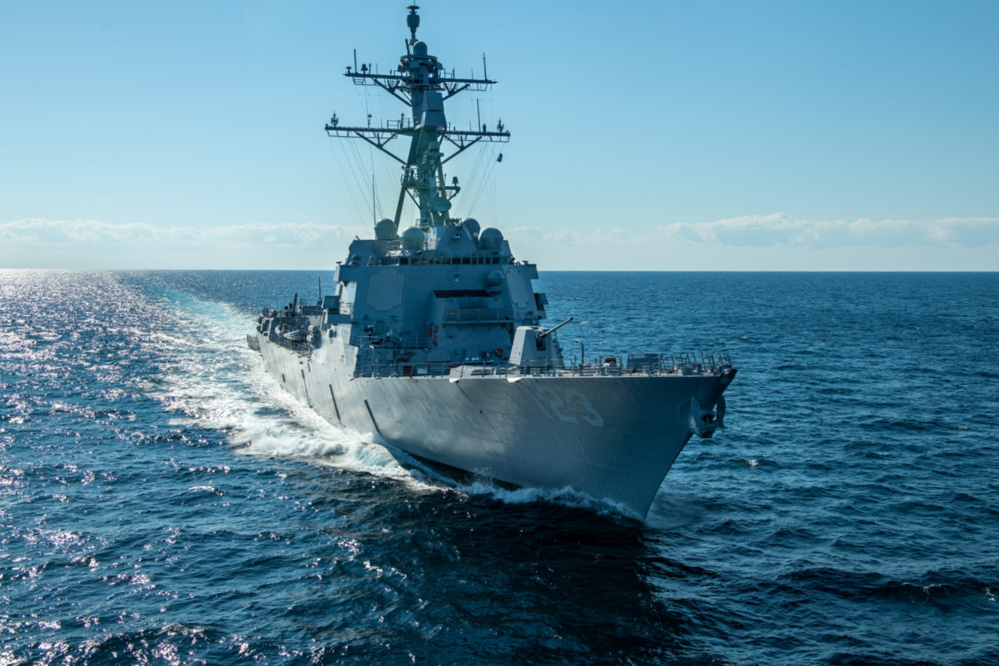 Arleigh Burke-class destroyer USS Lenah Sutcliffe Higbee (DDG 123)