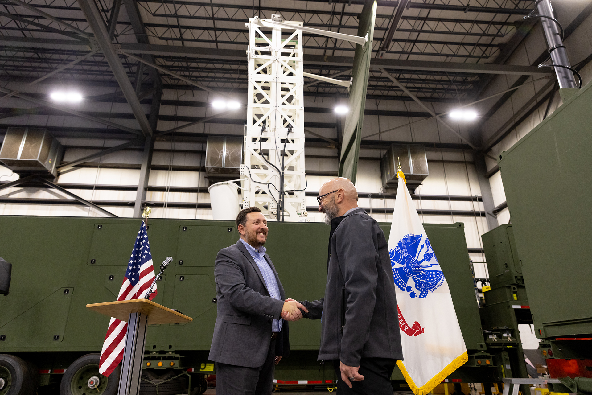 The first Mid-Range Capability battery was delivered to the US Army, increasing their capability to address threats and provide support in multi-domain operations