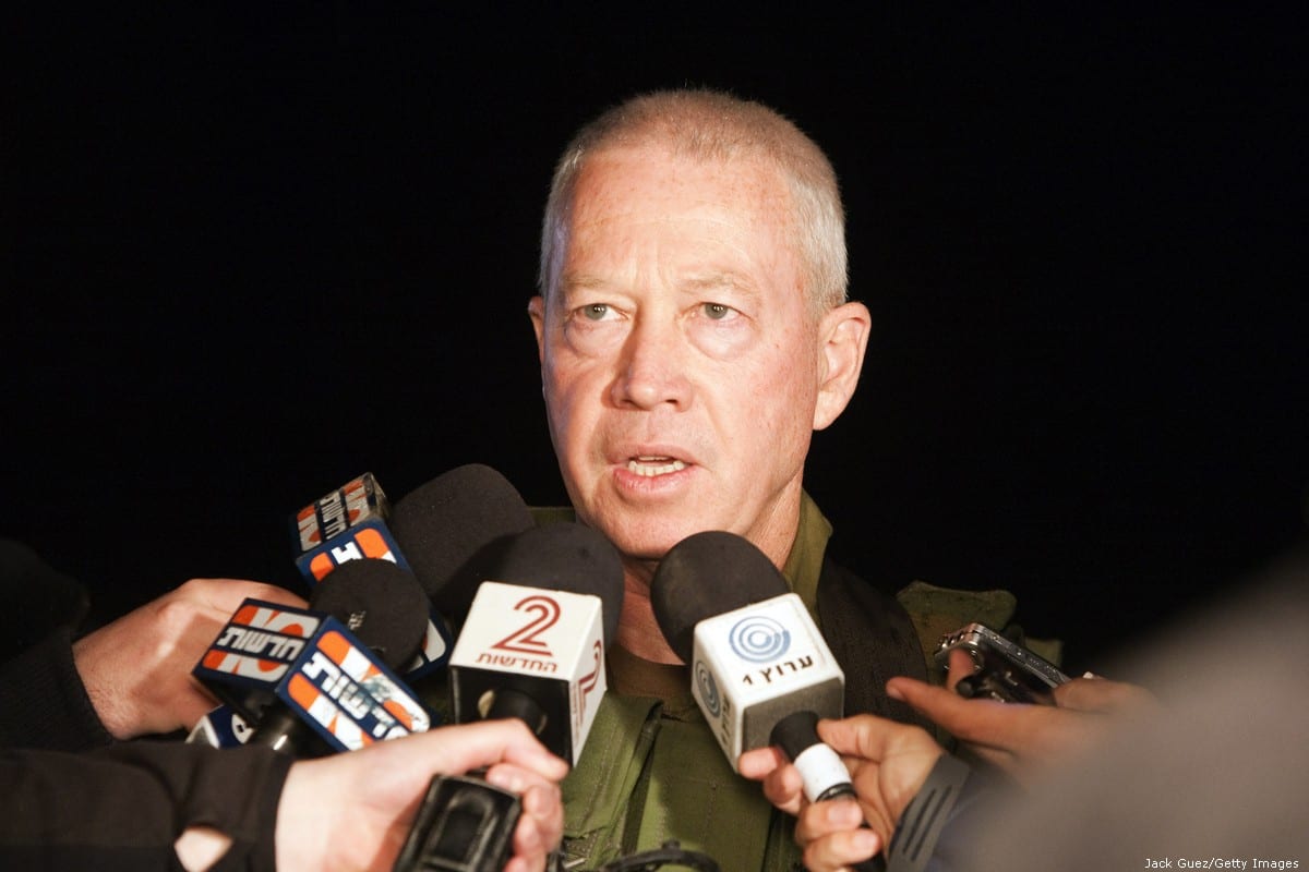 Israeli Officer General Yoav Galant in 2010