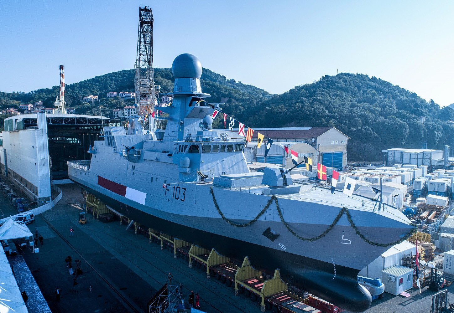 Qatar's third Al Zubarah corvette 