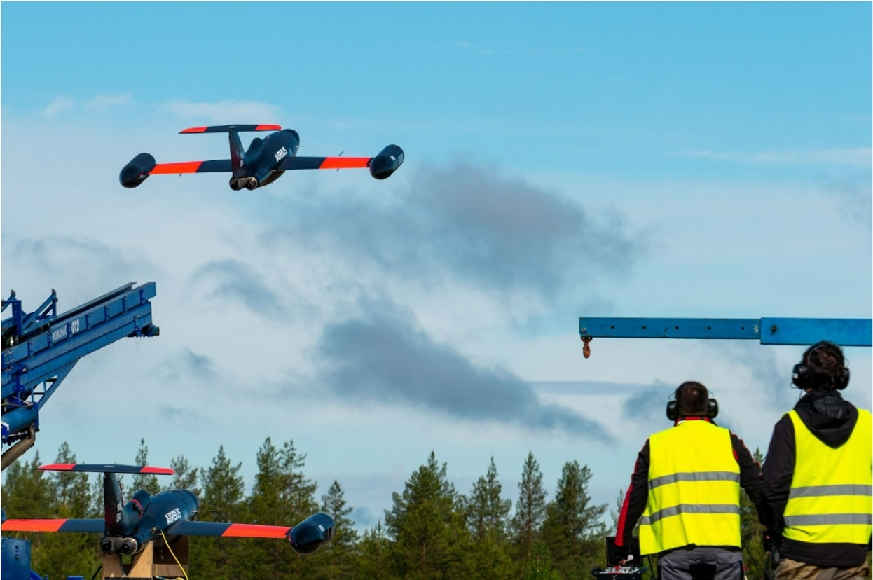 Do-DT55 target drone at FCAS multi-domain flight demo.