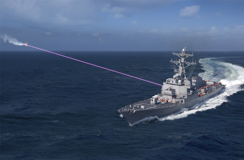 HELIOS laser system