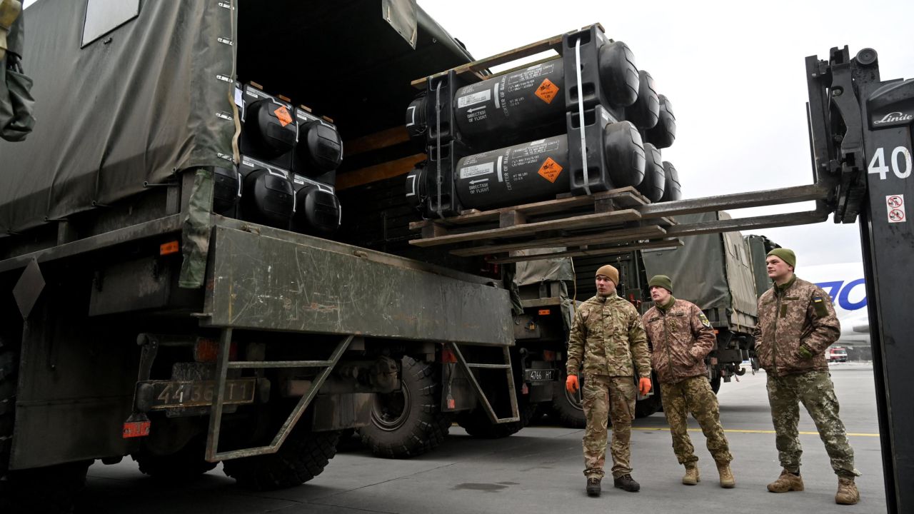 Javelin anti-tank missiles