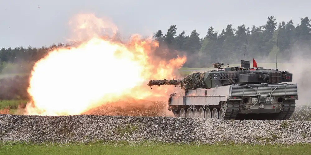 German Leopard tank