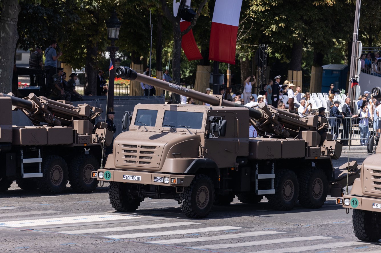 Caesar artillery system.