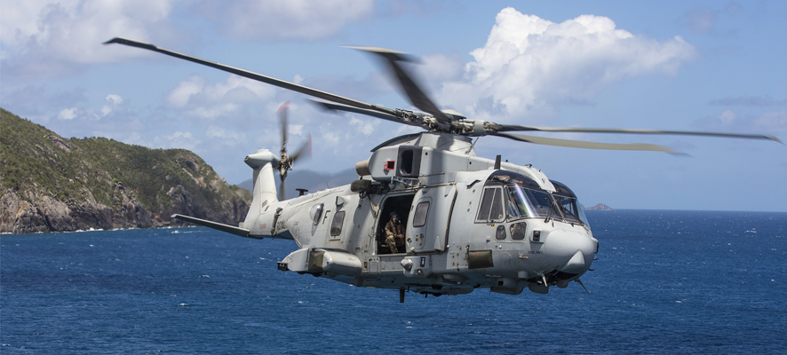 Merlin helicopter