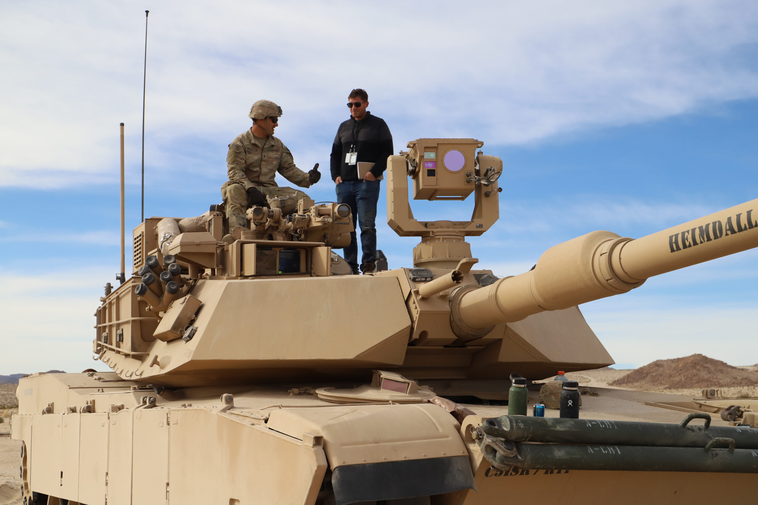 C5ISR Center teamed up with Army Soldiers for five weeks during Project Convergence 22 to test prototypes during force-on-force experimentation. Engineers and scientists worked closely with Soldiers to gather feedback on ways to improve functionality of technologies critical to achieving overmatch of the Army’s adversaries. During the exercise, Soldiers tested the Advanced Targeting and Lethality Aided System (ATLAS) which demonstrated a wide range of aided target acquisition, tracking and reporting capabilities while operating in a realistic combat environment.