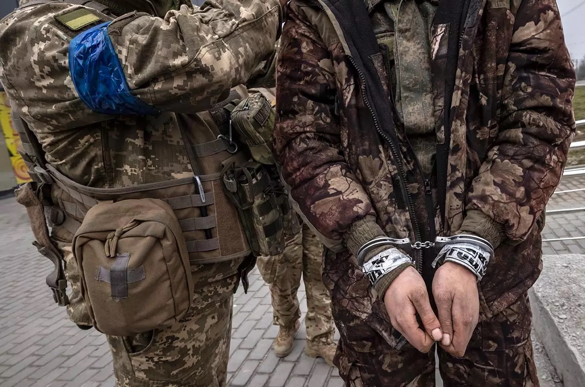 Ukrainian soldier