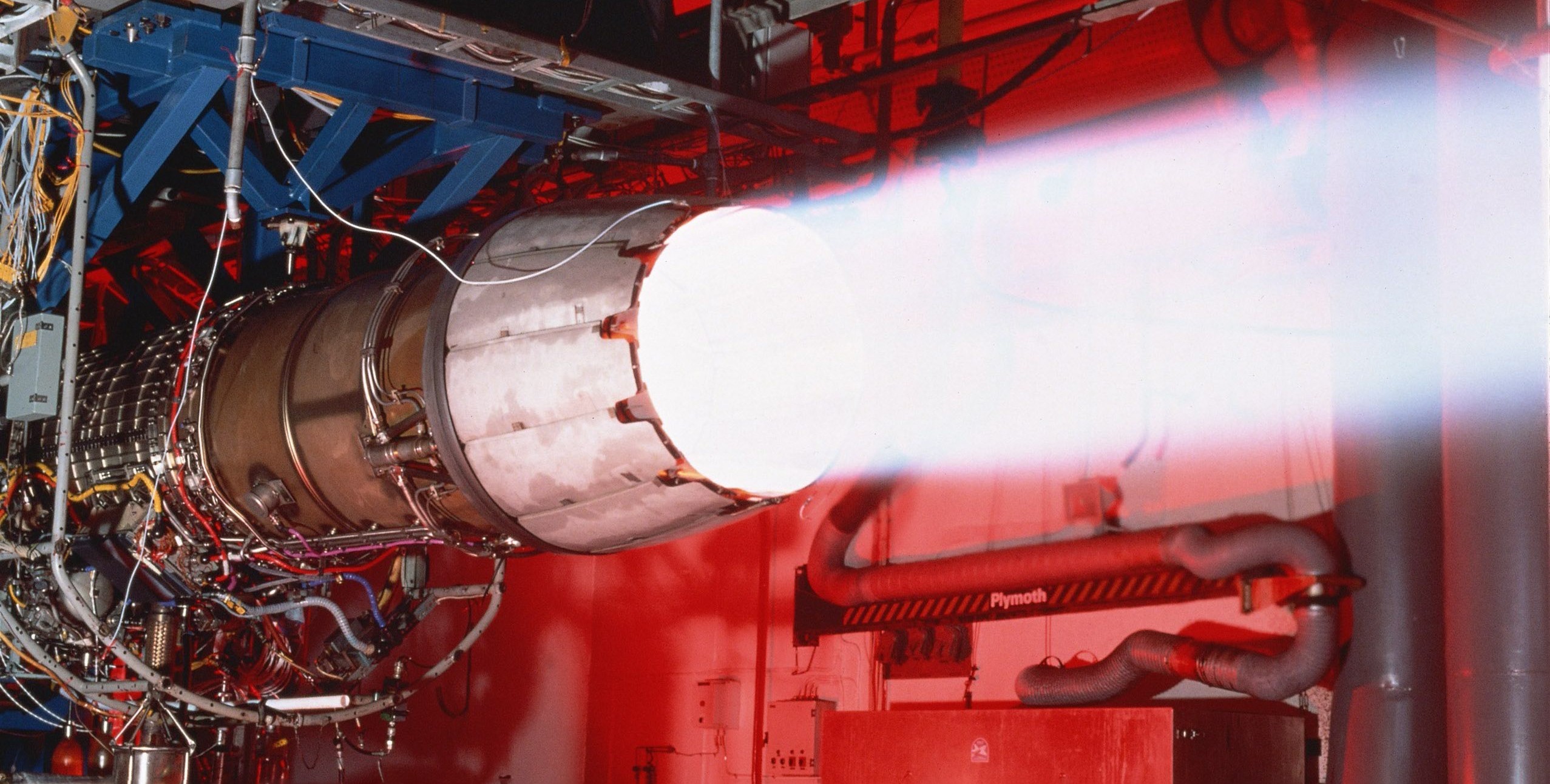 Supersonic engine test