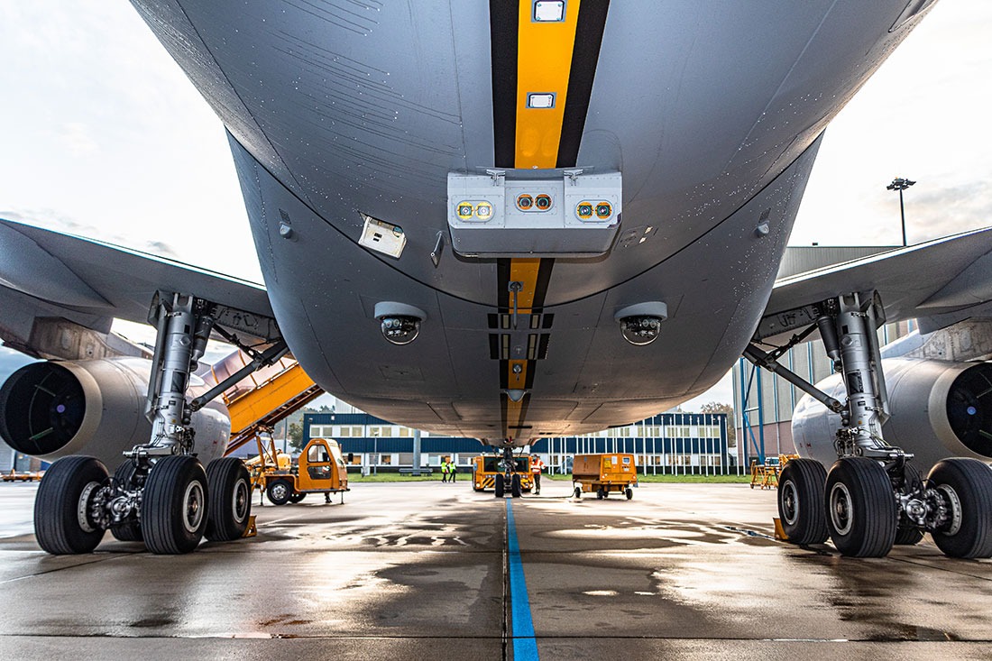 Direct Infrared Countermeasures (DIRCM) system embedded into an aircraft. Photo: NATO