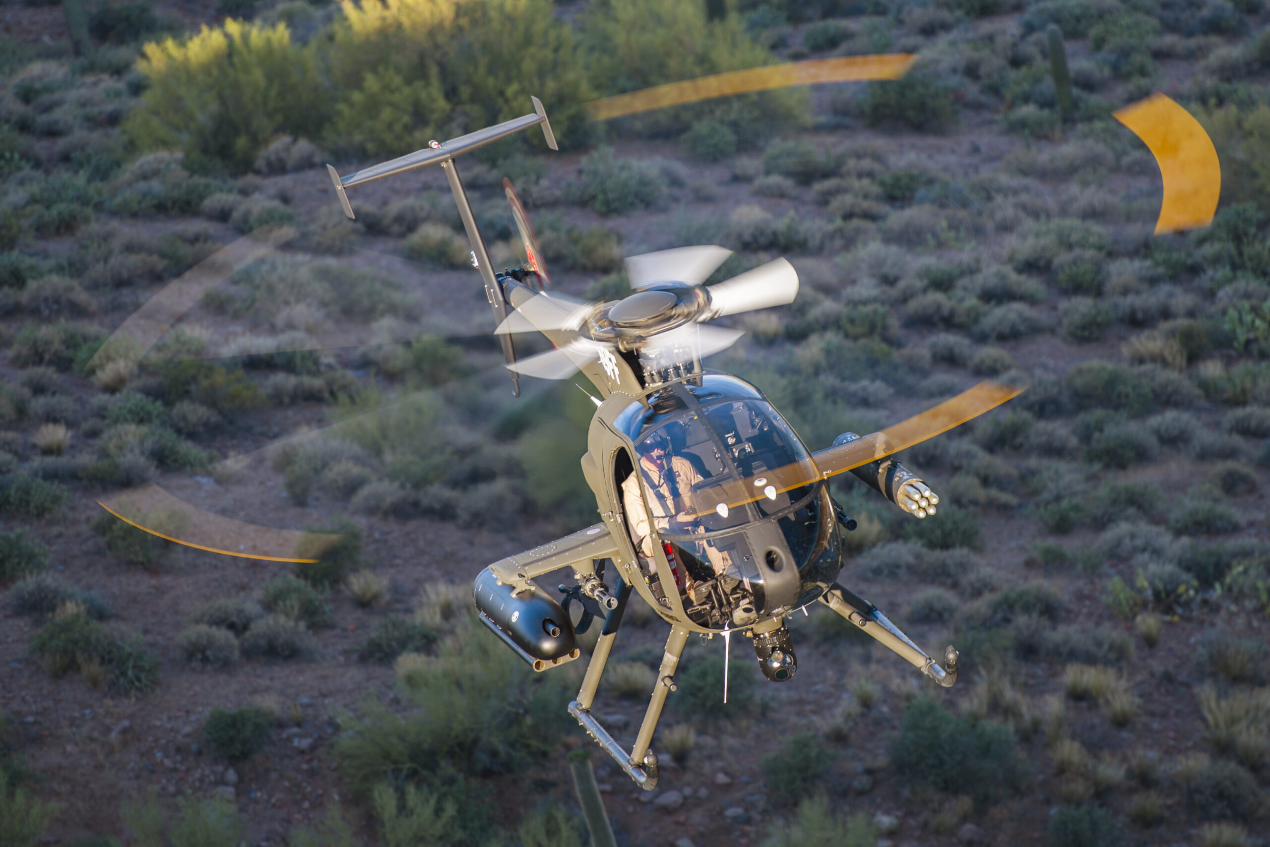 Cayuse Warrior Plus multi-role helicopter.