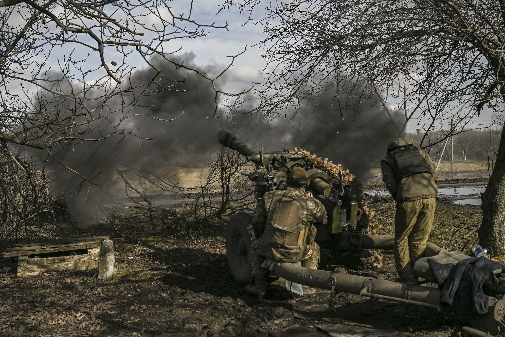 Ukrainian soldiers