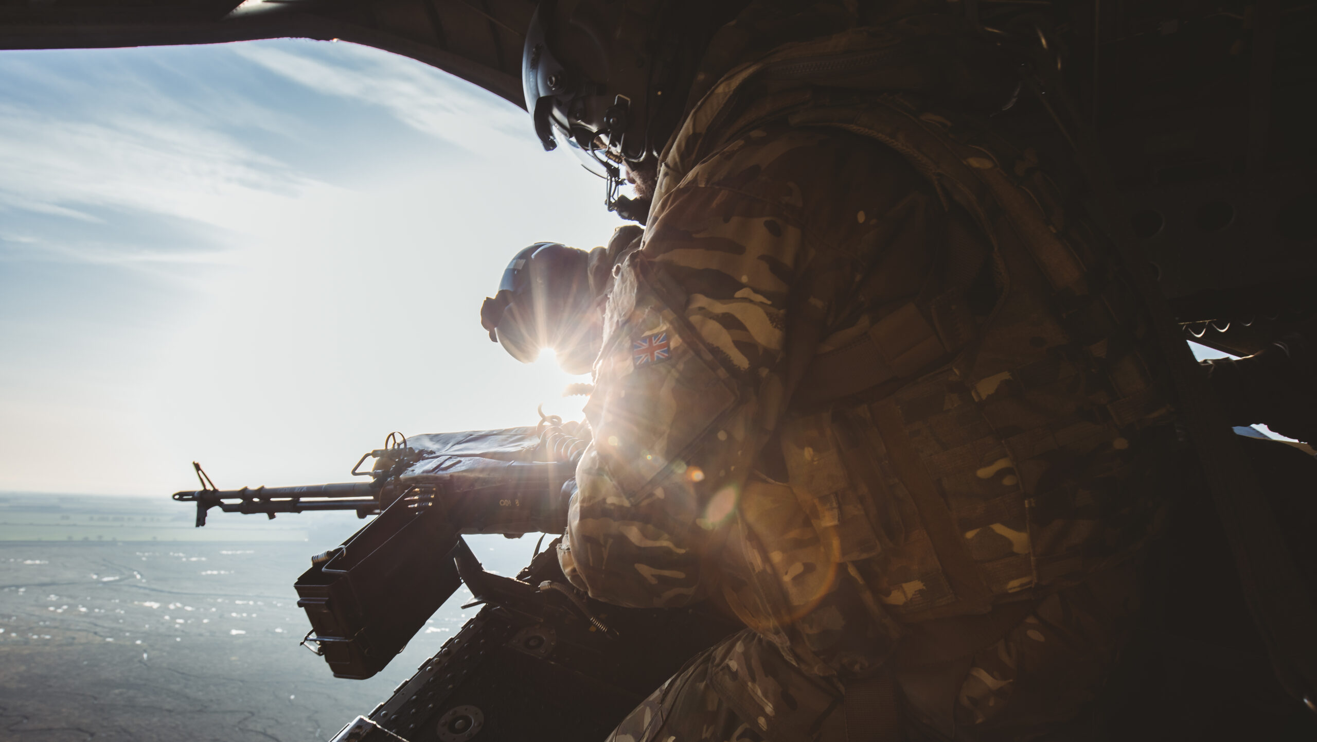 Yesterday a Royal Air Force Chinook operated by a 27 Squadron crew out of RAF Odiham headed to Holbeach Ranges to conduct a Gunnery sortie. The aircraft flying as VORTEX468 lifted out of Odiham with a full complement of Air Loadmasters looking to complete vital currencies via the Annual Combat Marksmanship Test, firing the aircrafts M134 Minigun and M60D machine gun. After completing the day element of the range, the aircraft landed on at RAF Coningsby to take on fuel and have a full ammo replenishment thanks to the RAF Odiham armourers. After which she headed back out to complete the same package, but at night, with the crew utilising Night Vision Goggles. Joint Helicopter Command deploy Chinooks all across the globe in support of RAF and wider-Defence operations and exercises, completing sorties such as this ensures all of our Chinook crews are able to fly and operate the weaponry on-board whenever they are called upon.