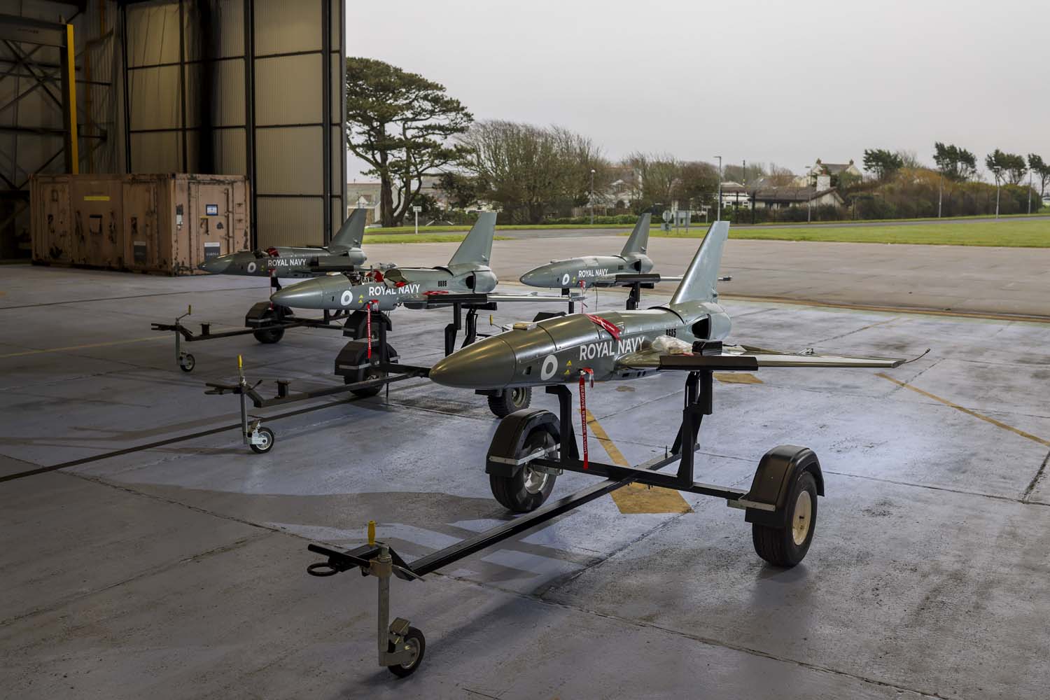 The Royal Navy has taken delivery of seven Banshee Jet80+ drones as it expands its operations in remotely-piloted air systems