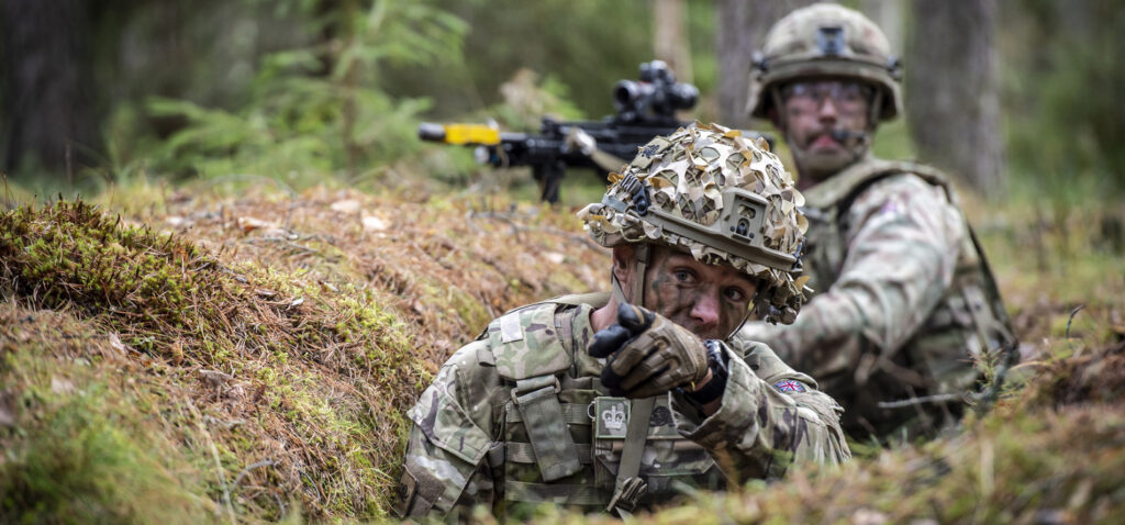 British soldiers