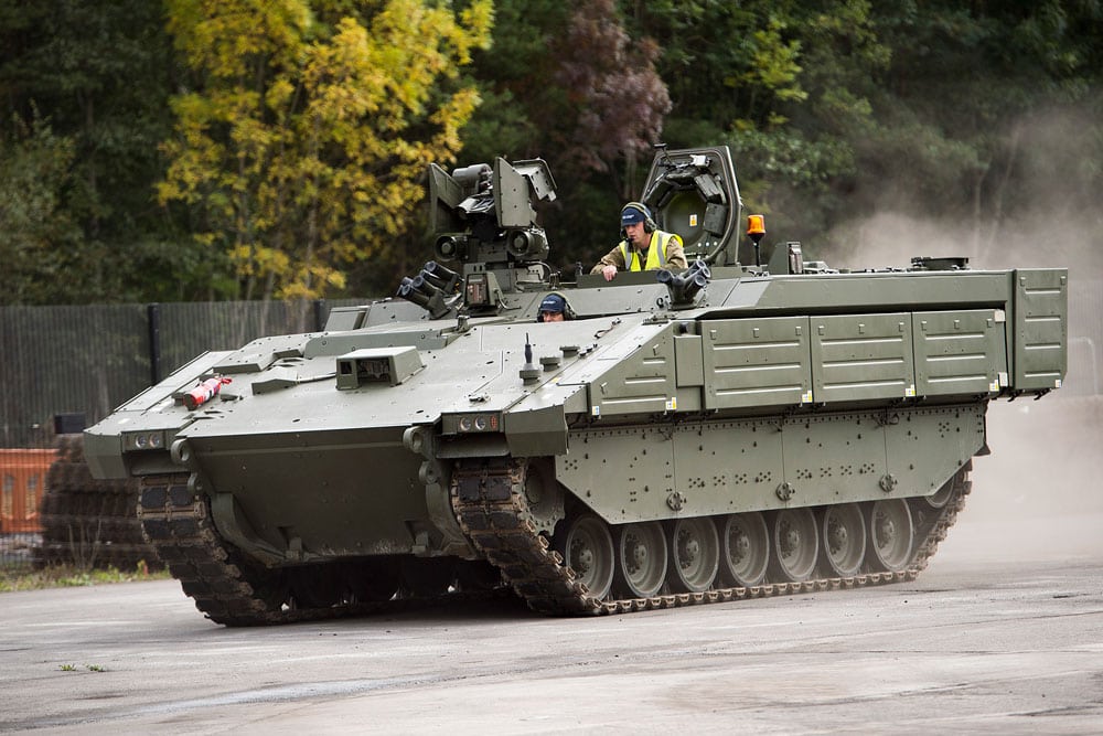 Ajax infantry fighting vehicle