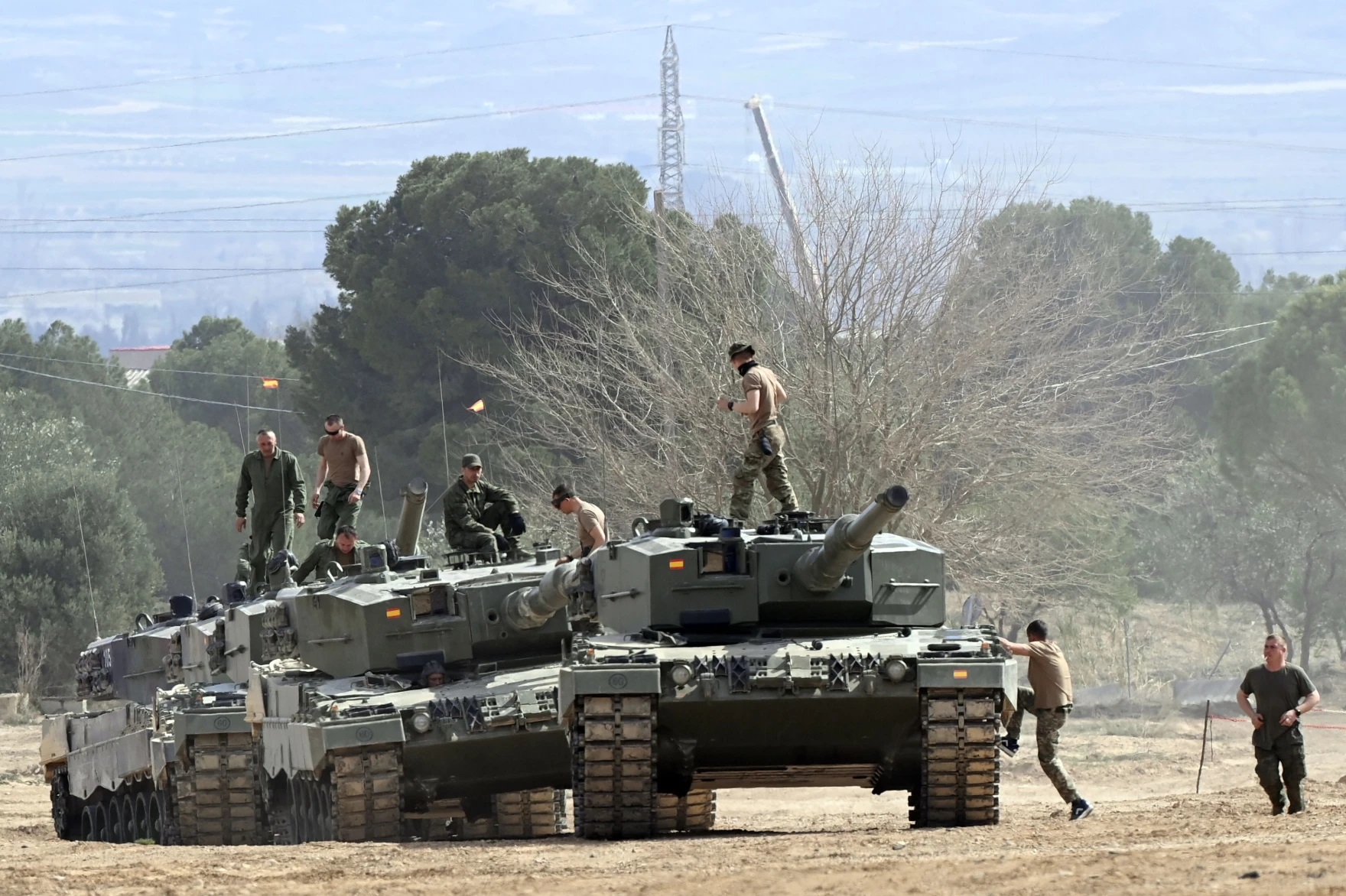 Leopard training