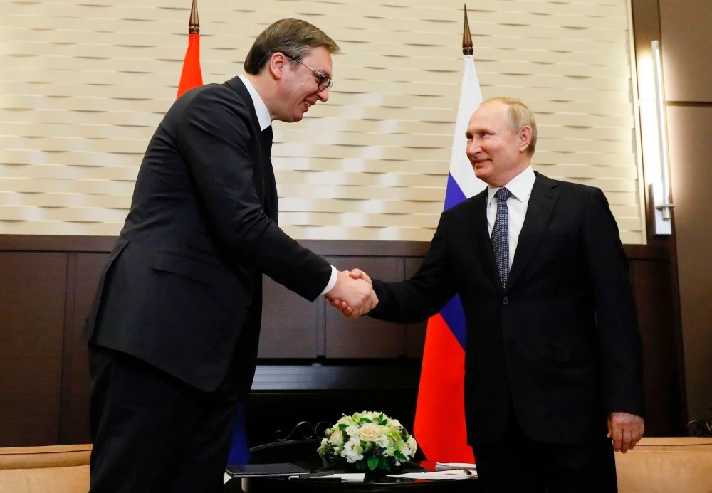 Russia and Serbia