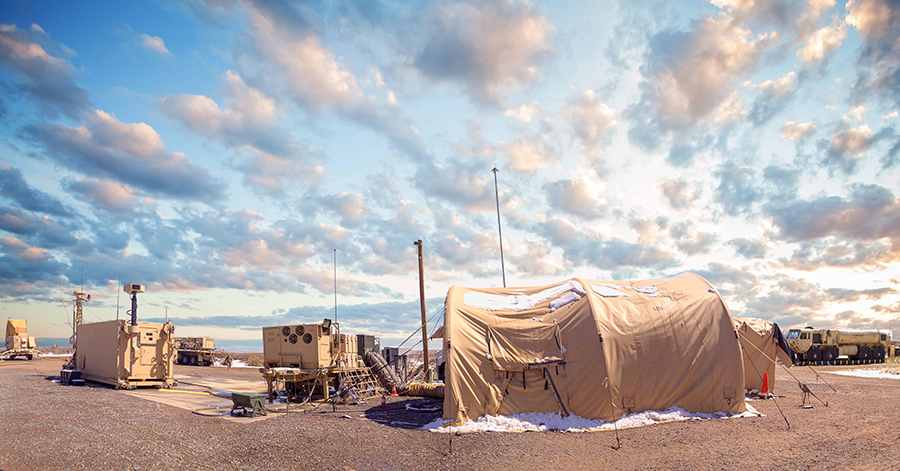 The IBCS provides a common mission command and sensor/weapon integration network for all Army AMD echelons that improves protection against threats in complex integrated attack scenarios.