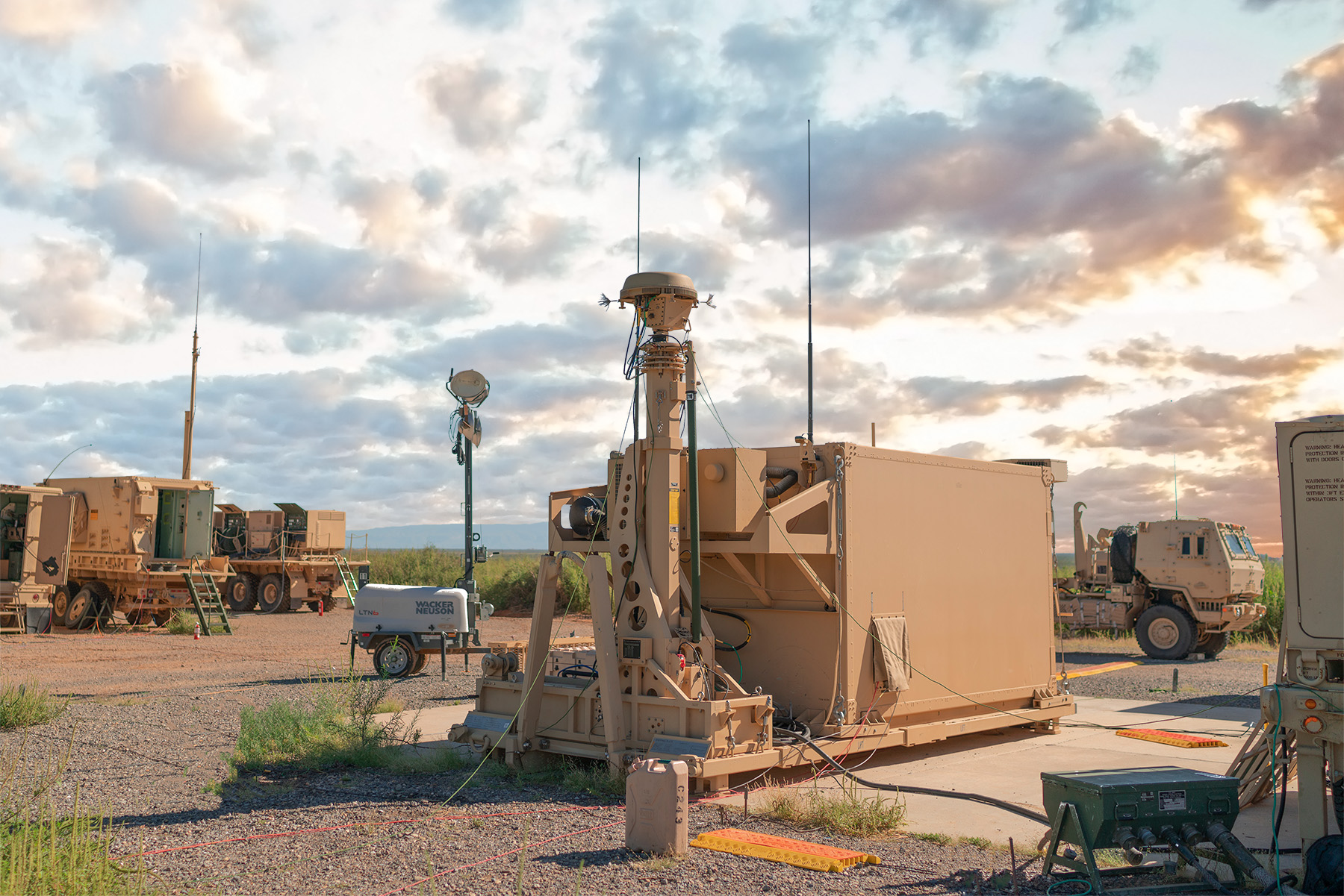The IBCS provides a common mission command and sensor/weapon integration network for all Army AMD echelons that improves protection against threats in complex integrated attack scenarios.