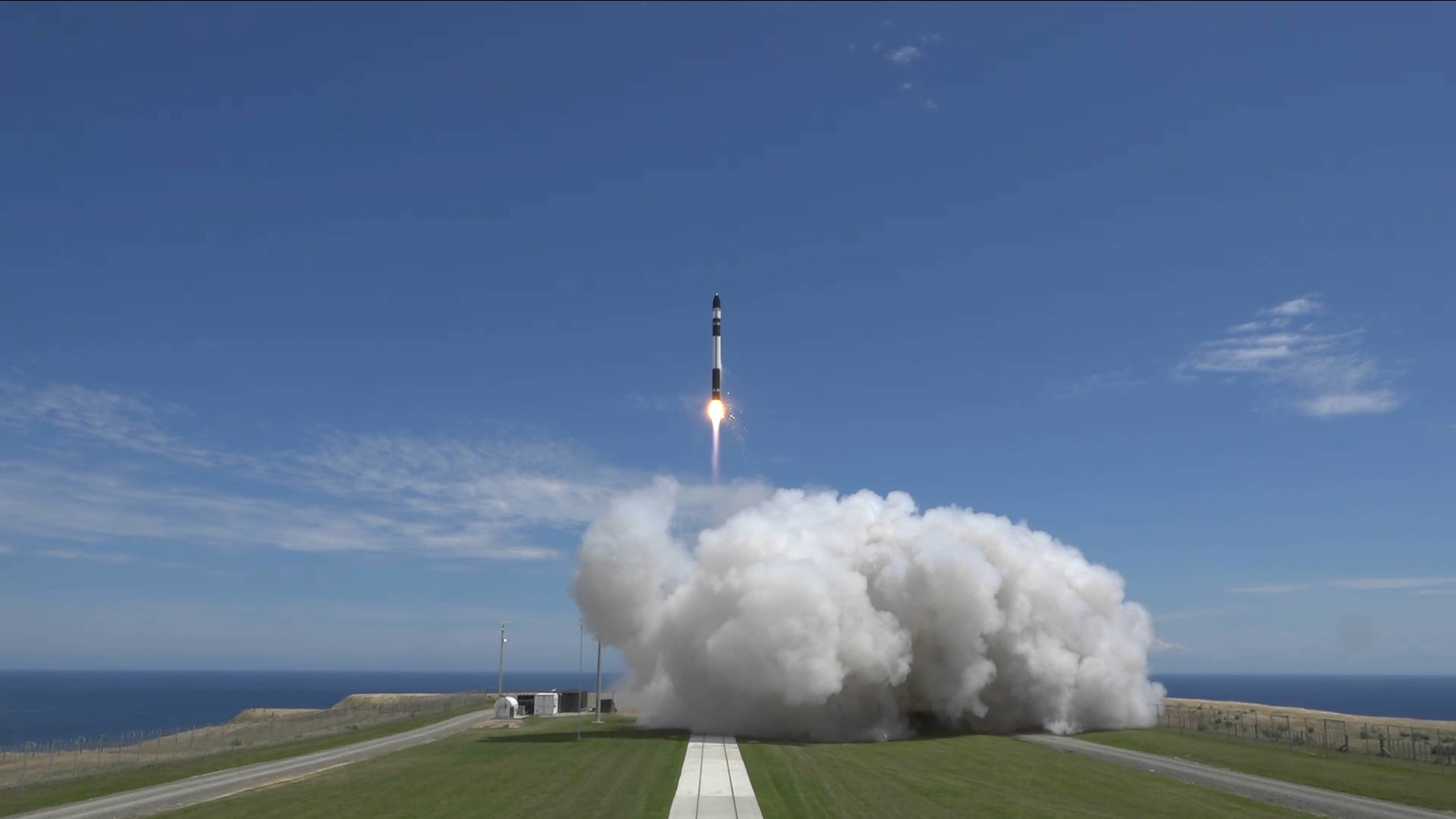 Booster launch