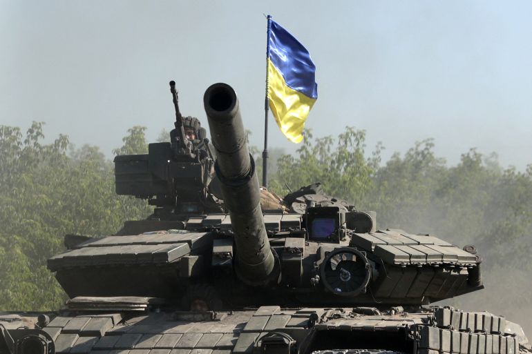 Ukrainian tank
