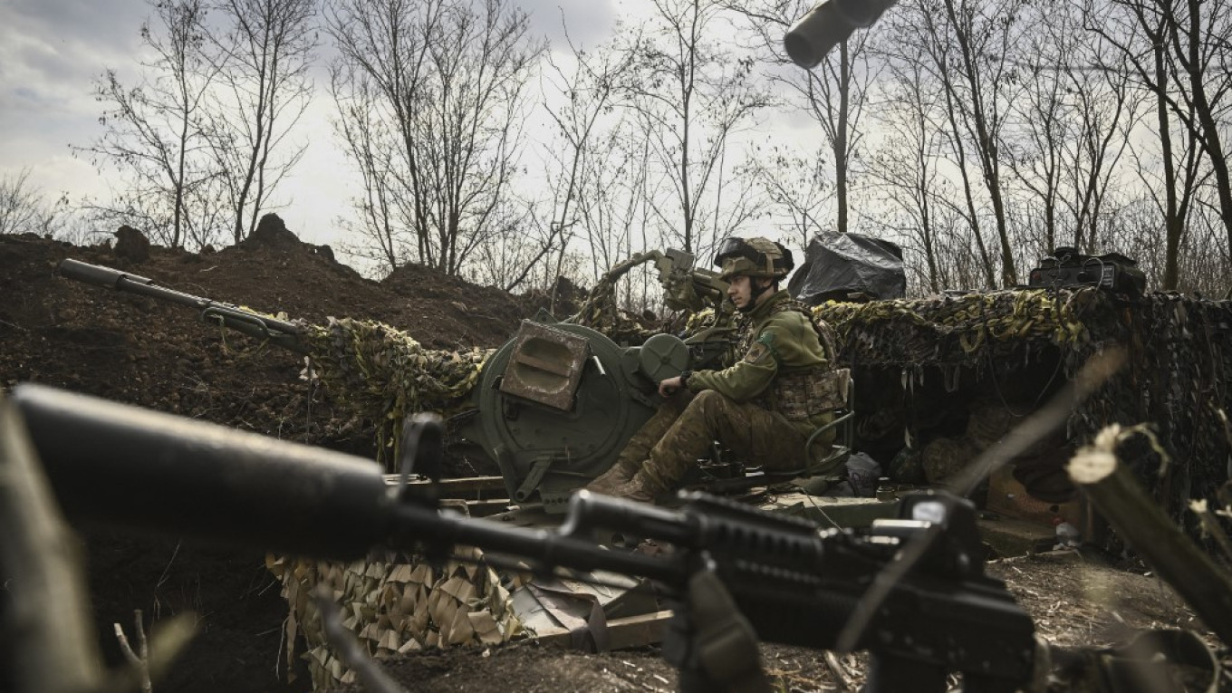 Ukrainian soldier