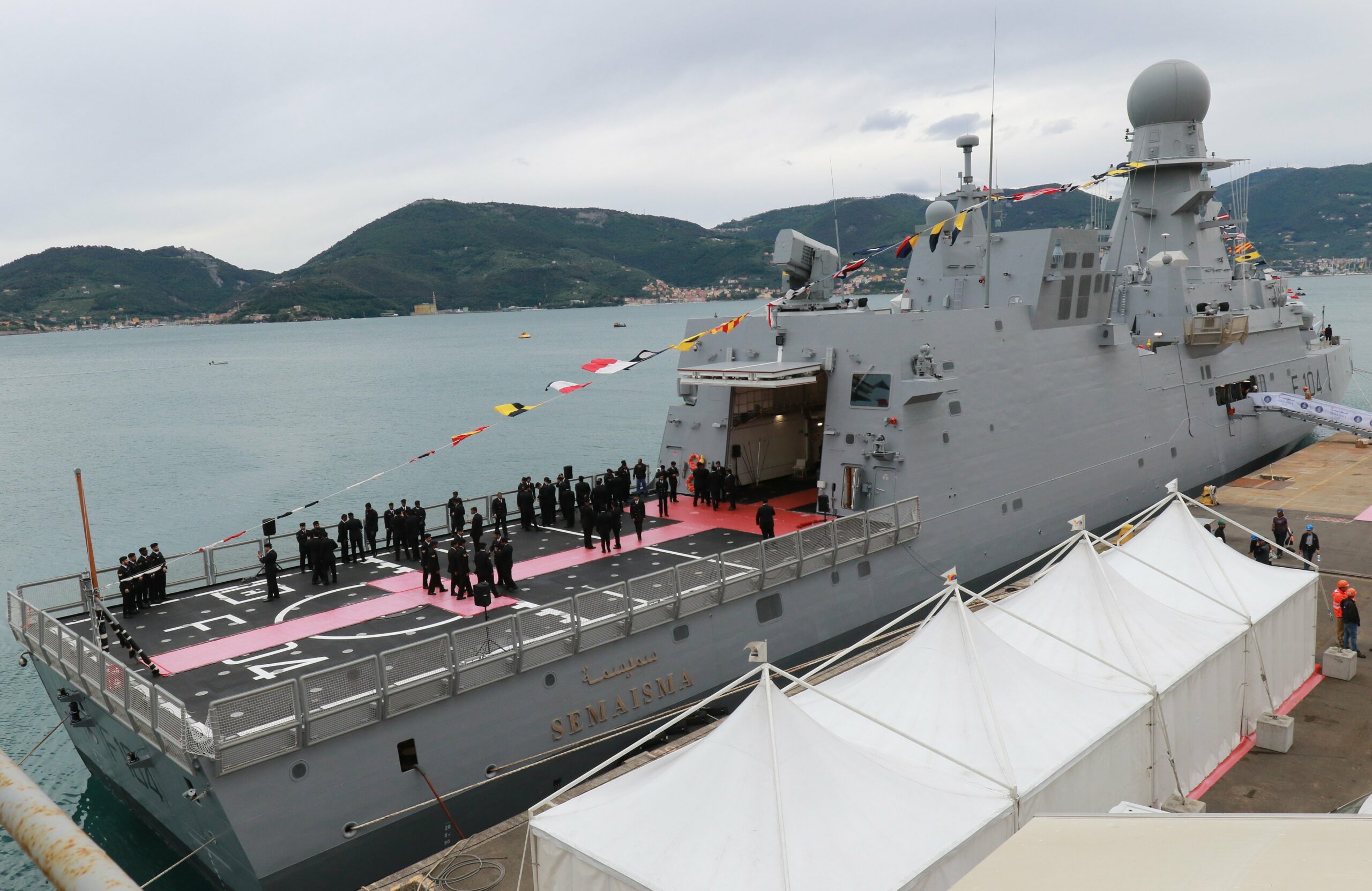 The Semaisma, Qatar's fourth Al Zubarah-class corvette