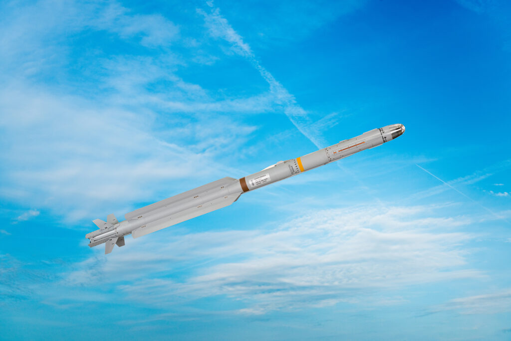 IRIS-T air-to-air missile.
