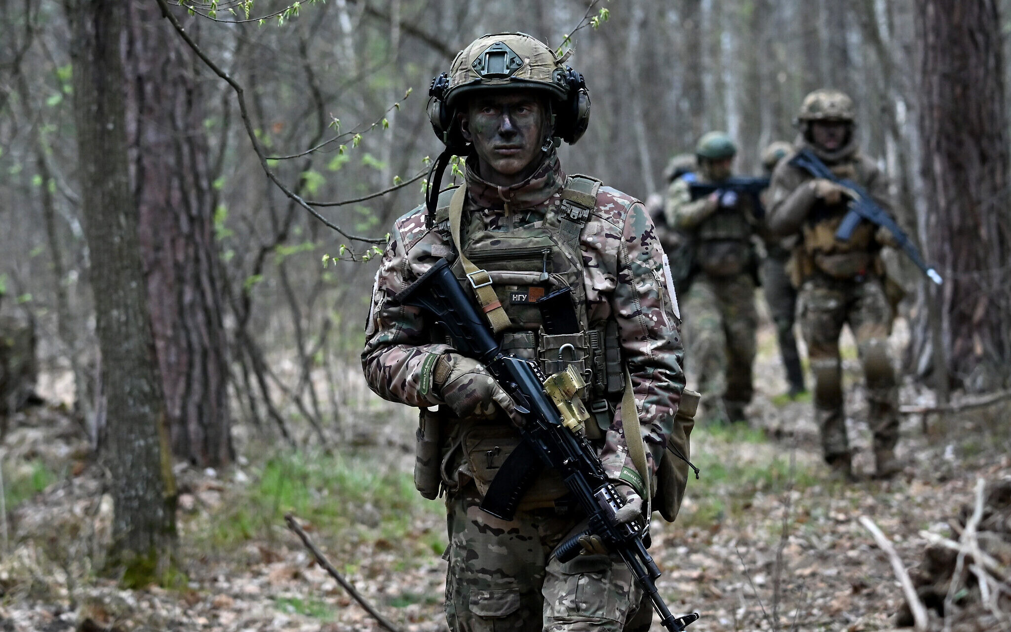 Ukrainian soldiers