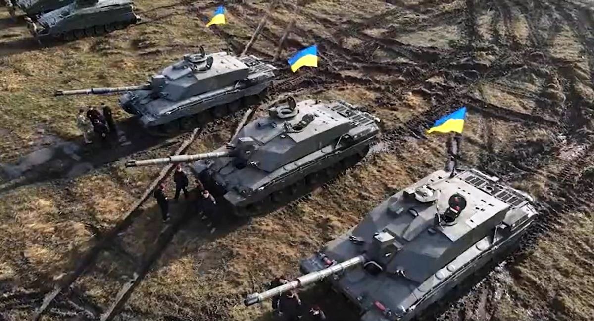 Challenger 2 tanks