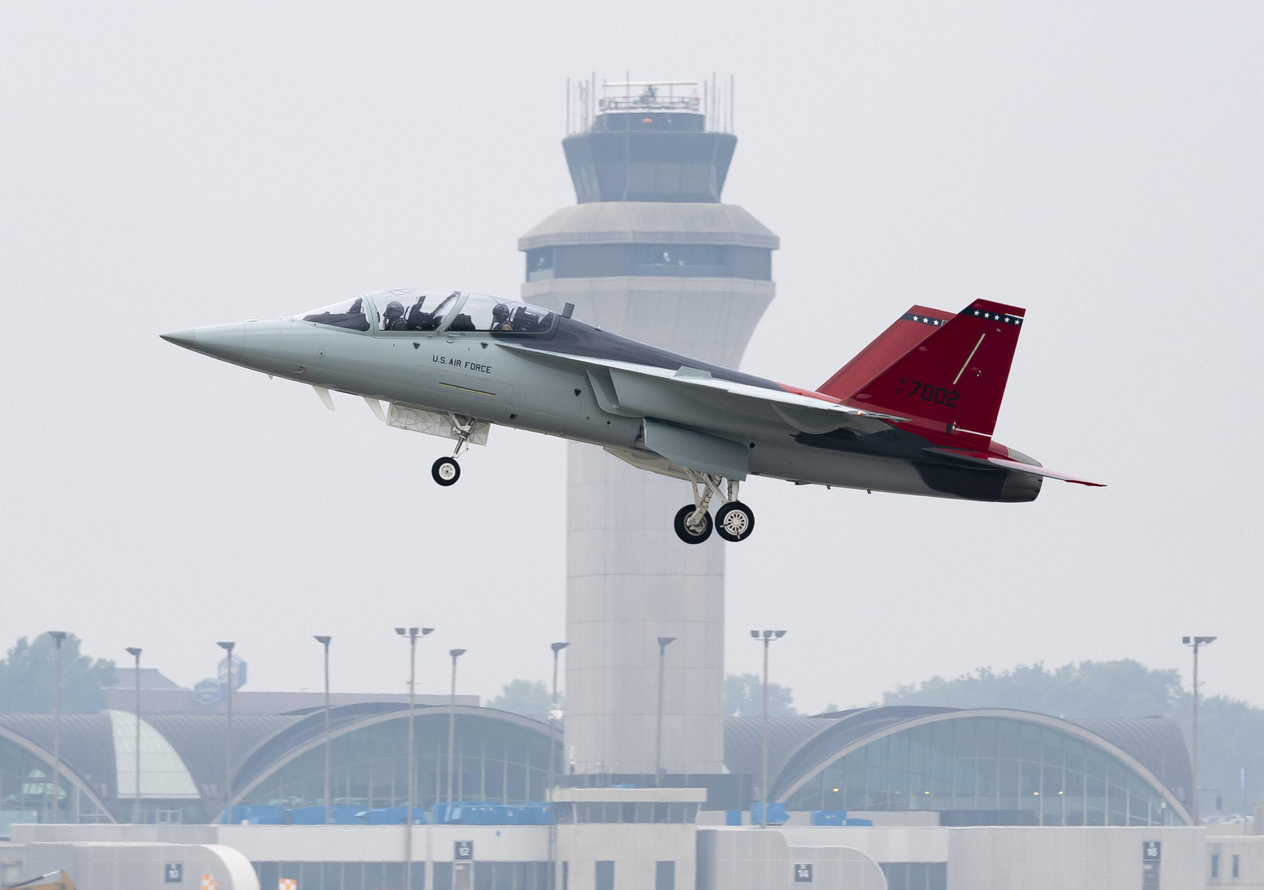 T-7A Red Hawk Engineering and Manufacturing Development First Flight, St. Louis Lambert International Airport - St. Louis, MO. MSF23-030 Series.