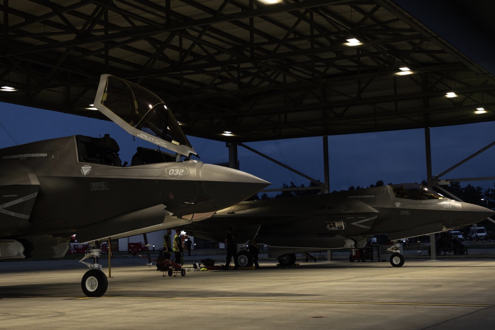 F-35B Lightning II fighter jets