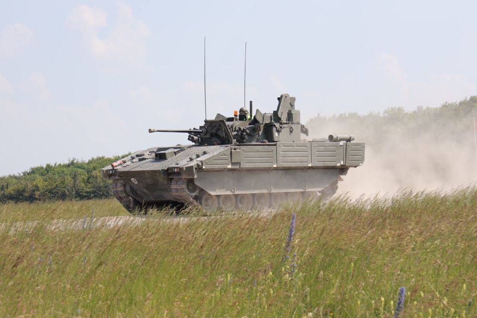Ajax infantry fighting vehicle