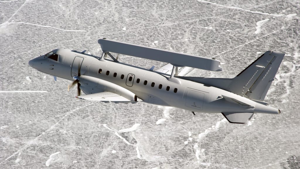 340 AEW&C aircraft