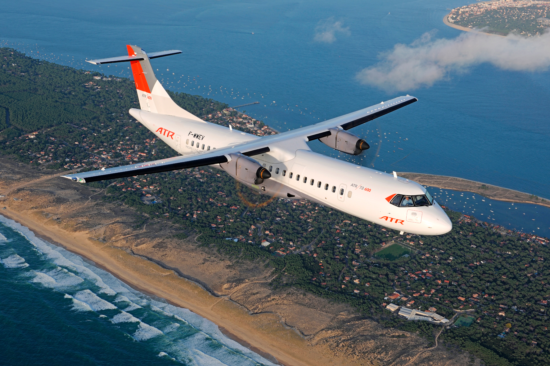 ATR 72-600 regional aircraft.