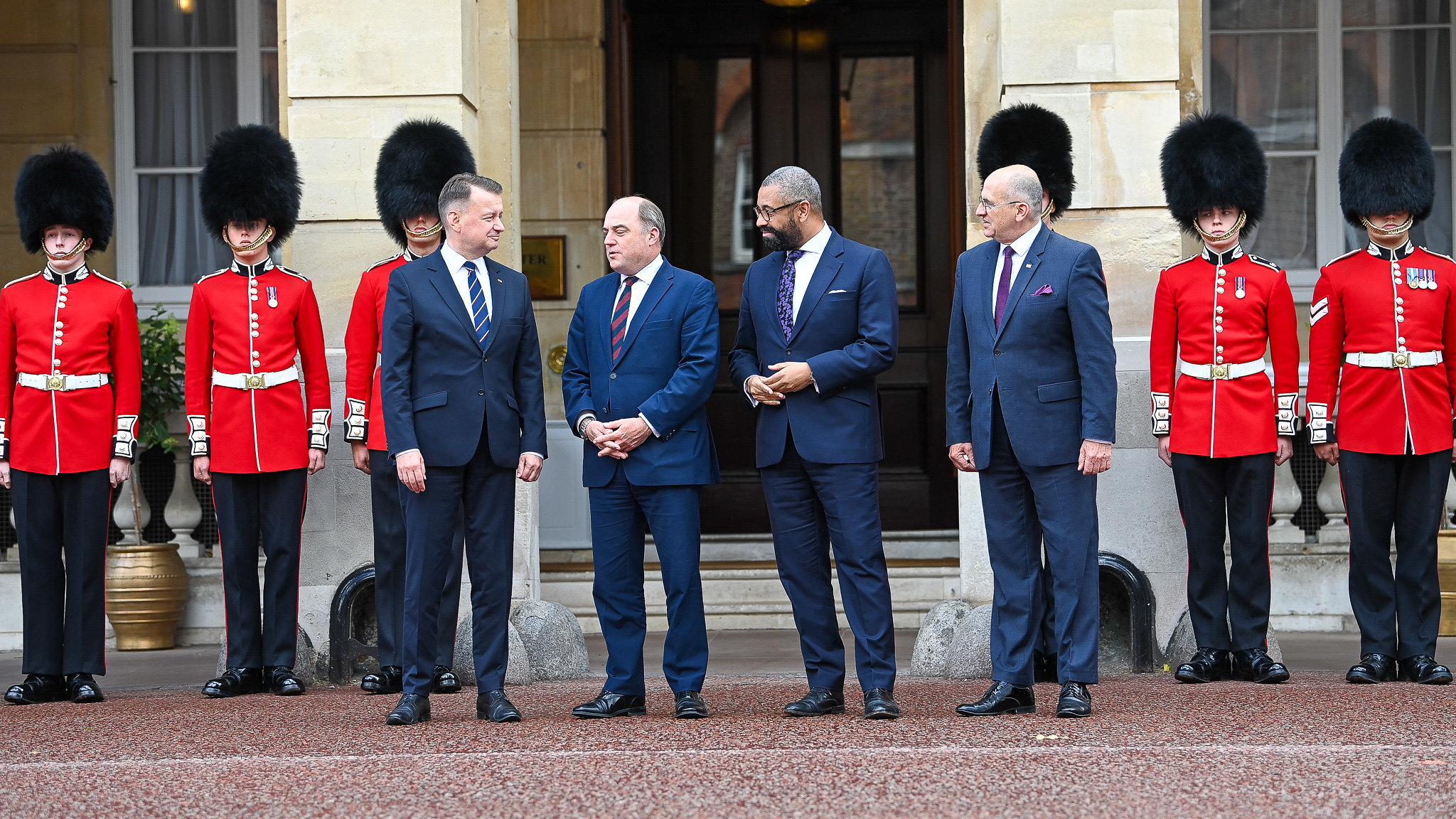 UK Foreign Secretary and Defence Secretary met their Polish counterparts at Lancaster House.