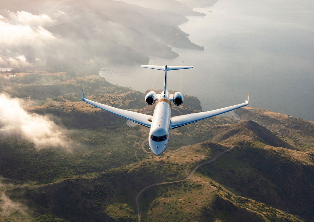 Global 6500 private business aircraft