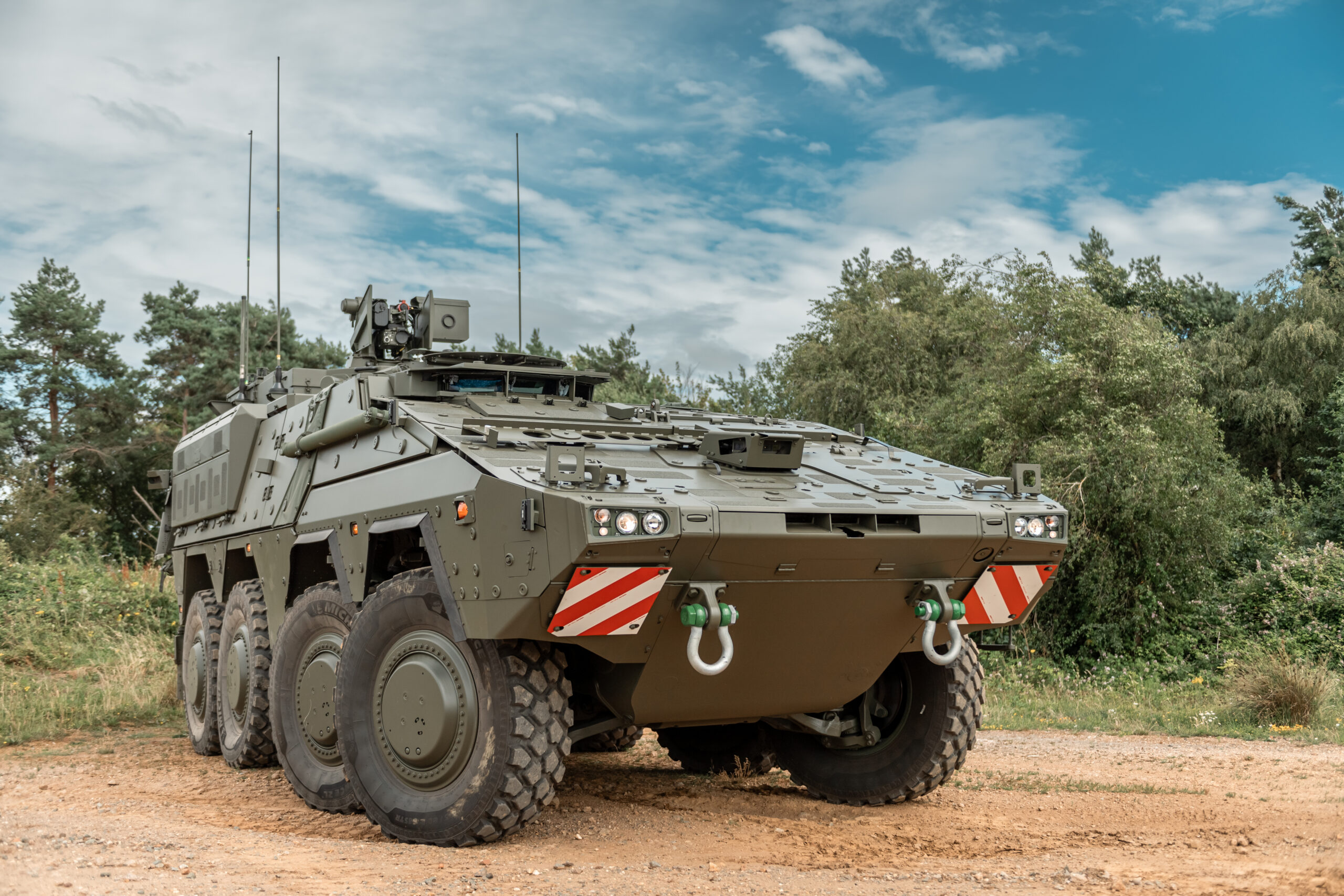 Boxer armored vehicle